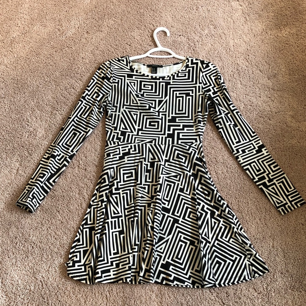 Forever 21 fit and flare dress
